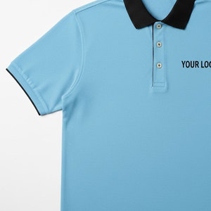 Polo con Estampado Geométrico Elegante con Tecnología de Gestión de la Humedad y Tejido Antibolitas para una Apariencia Moderna y Elegante - Product Image 6
