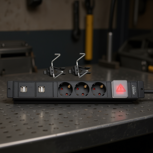 Hazet 179NXXL-8D Socket Strip for <b>Tool</b> <b>Trolley</b> TVS Surge Protection Devices (SPDs) - Product Image 3