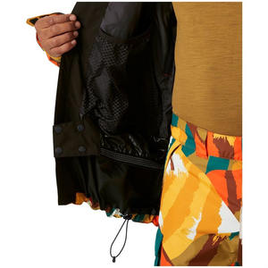 Chaqueta de Esquí Impermeable con Capucha Unisex, Estampado de Camuflaje Colorido, Cortavientos, para Esquí y Senderismo al Aire Libre - Product Image 5