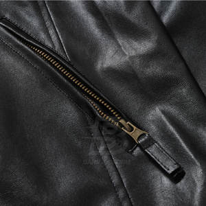 Dernières tendances en matière de vestes en cuir pour hommes fabriquées au Pakistan, de haute qualité, respirantes, vente en gros, faible MOQ - Product Image 4