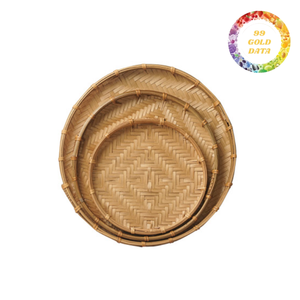 Plateau en bambou écologique pour servir | Fabriqué à partir de bambou naturel au Viet Nam - Product Image 2