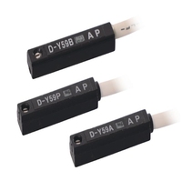 Sakelar Otomatis Sensitivitas Tinggi D-Y59 Tipe Ramping untuk Pemasangan di Slot |   Sensor Magnetik Non-kontak Respon Cepat |   IP67 untuk Silinder Udara