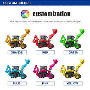 4x4 बैकहोए लोडर 100 एचपी डीजल इंजन के साथ आईएसओ प्रमाणित - Product Image 5