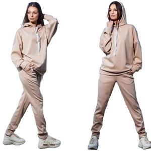 Chándal Deportivo de Invierno para Mujer, 100% Algodón, con Cierre Completo, Personalizado, de Alta Calidad, Transpirable y Ligero, en Oferta - Product Image 3