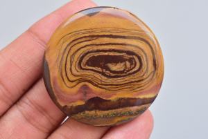 ¡Raro! Outback-cabujón de jaspe, Gema de jaspe para joyería, piedra para anillo, piedra de Color marrón - Product Image 5