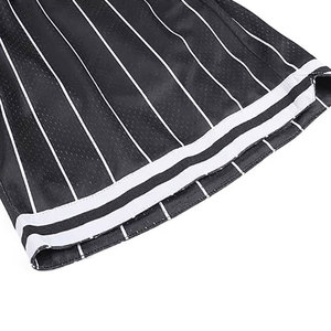 Shorts de softball pour hommes, performance athlétique, entraînement, léger, respirant, séchage rapide, tissu 100% polyester, élastique - Product Image 2