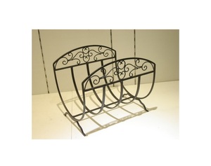 New Arrival Design Durable Small Decorative Indoor & Outdoor Firewood Racks Wood Storage <b>Log</b> Rack <b>Holder</b> - Product Image 4