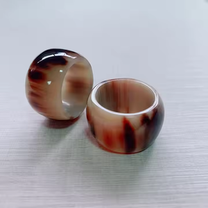 Producto ecológico, venta al por mayor, joyería de anillo de cuerno para mujer, productos de gran oferta de artesanía creciente - Product Image 3