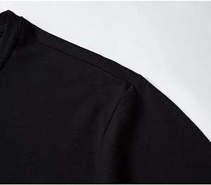 เสื้อยืดสตรีทแวร์โอเวอร์ไซส์ราคาถูก พิมพ์ลายเพชร แฟชั่นสำหรับผู้ชาย ออกแบบเองได้ สวมใส่สบาย ผ้าฝ้าย 100% ระบายอากาศได้ดี - Product Image 4