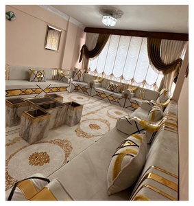 Sièges au sol orientaux, canapé ethnique, canapé Majlis arabe, canapé de style ottoman, ensemble Jalsa arabe, sièges au sol orientaux de luxe - Product Image 1