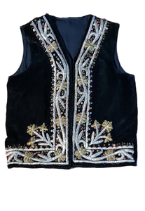 เสื้อกั๊กผู้ชายคอกลมแบบเปิด ผ้าขนสัตว์ปักลาย ระบายอากาศ แห้งเร็ว สไตล์ลำลอง สำหรับฤดูใบไม้ร่วง คุณภาพสูง แบบสั่งทำพิเศษ - Product Image 4