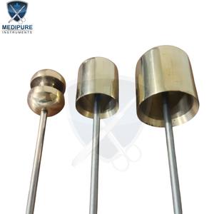 Instrument vétérinaire Balling Probang en acier inoxydable pour la santé des animaux Instrument vétérinaire probang oesophagien - Product Image 2