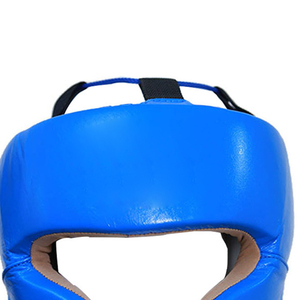 อุปกรณ์ป้องกันศีรษะสำหรับชกมวยทำจากหนังแท้สำหรับป้องกันศีรษะสำหรับชกมวยและคาราเต้ศิลปะการต่อสู้ - Product Image 3