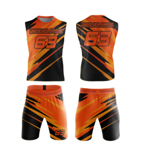 Nuevo Uniforme de Fútbol Americano 7v7 Personalizado de la Mejor Calidad, Uniforme de Compresión Sublimado para Juegos de 7 contra 7, Uniforme de Flag Football - Product Image 4