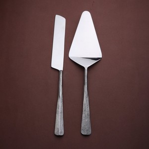 Antique Handmade Metal <b>Cake</b> <b>Server</b> & Knife Set For Restaurant Wedding Party Use at Reasonable Price - Product Image 3