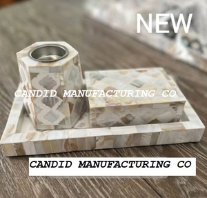 Difusor de aromaterapia de calidad superior, quemador de incienso, soporte Bakhoor, juego de Mubkhar de perla Madre, caja de bandeja con incrustaciones de hueso, regalo de hueso de Color - Product Image 4