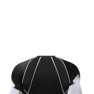 Rashguard de sport pour homme à double panneau, manches longues, logo personnalisé, imprimé, compression, surf, t-shirt de sport pour homme - Product Image 6