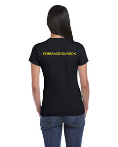 Impresión personalizada100 % algodón Premium personalizado SEÑORAS Y niñas Missy Slimfit camiseta con su logotipo y diseño camiseta para hombres - Product Image 5