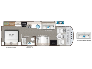Caravane de voyage T-h-o-r H-u-r-r-i-c-a-n-e 29M d'occasion 2024 - Product Image 2