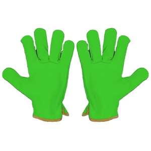 Guantes de Seguridad de Cuero Vacuno de Primera Calidad para Protección Industrial de las Manos, para Conductores, Construcción y Uso Doméstico - Product Image 6