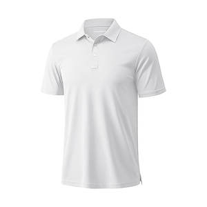 Camiseta Deportiva de Golf de Manga Corta para Hombre, Antiarrugas, 100% Algodón, Absorbe la Humedad, de Alto Rendimiento - Product Image 4