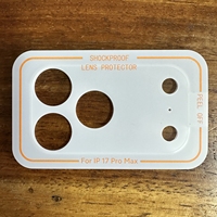 Protection d'objectif d'appareil photo mate pour iPhone 18 Pro Max / 18 Pro – Film de base pour module caméra à alignement précis, conception encastrée