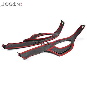 Couvre-bouton de siège pour <span class=keywords><strong>Chevrolet</strong></span> Corvette C8 Z06 GT3 2023-2025, véritable fibre de carbone, garniture latérale de siège de course, intérieur - Product Image 4