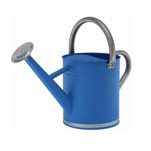 กระป๋องน้ำโลหะสำหรับรดน้ำต้นไม้กลางแจ้งและในร่มเคลือบสังกะสีสำหรับสวนพร้อมที่จับสแตนเลส - Product Image 2