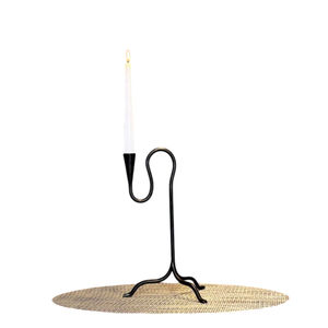 Bougeoir en métal noir de qualité supérieure Chandelier Nouveau bougeoir décoratif de table au design antique au prix de gros - Product Image 6