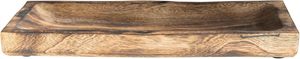 ถาดเสิร์ฟไม้ธรรมชาติทรงสี่เหลี่ยมผืนผ้างานไม้มะม่วงงานเผาทำด้วยมือจานไม้ตกแต่งทำด้วยมือปรับขนาดได้สีไม้ธรรมชาติ - Product Image 5