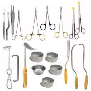 Juego de instrumentos de mamoplastia de 21 piezas de calidad superior, instrumentos quirúrgicos de acero inoxidable más vendidos para Manual de cirugía plástica - Product Image 1
