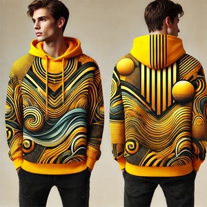 Sudadera con capucha de Algodón 100% con lavado ácido de alta calidad hecha a medida OEM, ropa de calle Vintage para hombre, de gran tamaño Sudadera con capucha, patrón de pantalones de chándal - Product Image 5