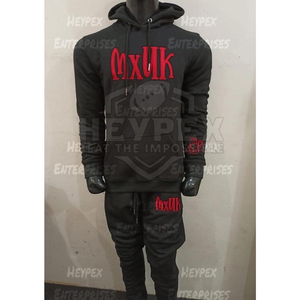 Top Trending Regular Fit Men Winter <b>Tracksuit</b> Printed Casual Wear High Quality 100% Cotton Breathable Lightweight Reasonable - Product Image 1