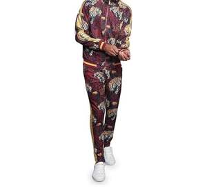 Chándal Deportivo Transpirable de Invierno para Hombre, Sublimado, Informal, 100% Algodón, Felpa, Cintura Elástica - Product Image 6