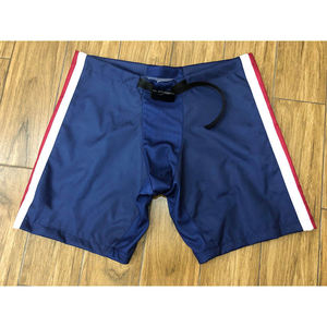 Pantalón de hockey sobre hielo de alta calidad personalizado de fábrica, ropa deportiva con estampado de equipo OEM de manga corta - Product Image 3