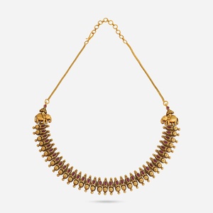 Antique Zircon <b>Necklace</b> for Wedding Occasions Year 188910 - Product Image 3