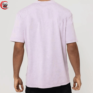 T-shirt Homme 300 Gsm Heavyweight Crew Neck Drop Shoulder T-Shirt 100% Cotton Personnalisable Blank Streetwear Oversized T-Shirt - Product Image 4