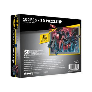 Puzzle 3D lenticulaire Batman : Légende Urbaine – Jouet éducatif DIY en forme de dessin animé avec matériaux plastique et papier pour l'apprentissage - Product Image 3