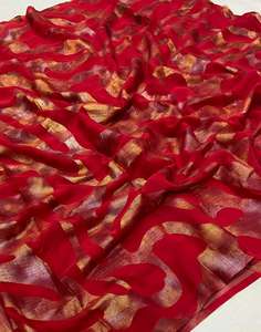 Shari-Ropa Étnica para mujer, Saree con estampado indio de moda, para función festiva informal, última colección, venta al por mayor - Product Image 2