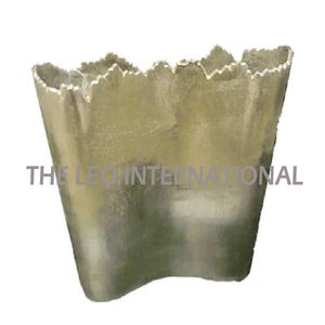 Marbre et Aluminium Métal Forme Unique Noir Argent Fini Vase Table Top Fleur Décoration Vase À Fleurs - Product Image 6