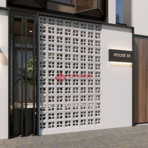 Breeze Block Mould 190x190mm 3D Art Plastic <b>Mold</b> for Concrete Vent Blocks, Precast Wall, Decorative Fence & Screen Blocks - Product Image 2