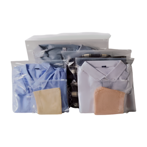 Highly <b>Waterproof</b> Transparent Plastic Zipper Bag Good Choice for <b>Socks</b> Packaging for Shipping Wholesale From Factory - Product Image 5