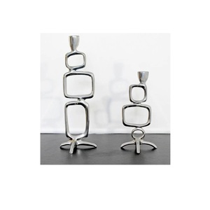 Elegant Candle Holder for Home Decoration Silver plated Home Table Top decorative Candle <b>Stand</b> in New design - Product Image 2