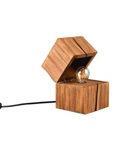 Lampada da tavolo Treasure 1xE14 2W in legno (Trio 514110130) - Product Image 1
