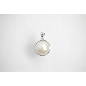 Collar con Colgante de Perla Mabe Redonda - Product Image 3