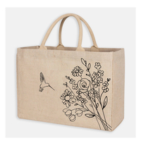 Sacs en jute écologiques pour faire du shopping fourre-tout réutilisable fait à la main en fibre naturelle accessoire de mode durable élégant et durable