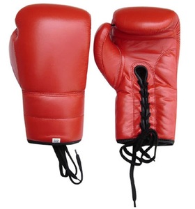 ถุงมือชกมวยถุงมือหนังสังเคราะห์ถุงมือซ้อมมวยออกแบบได้ตามต้องการ - Product Image 5