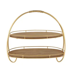 Bandeja de Servicio Cuadrada de Metal Elegante y de Lujo de Estilo Zen Asiático para Cocinas Modernas, Uso Decorativo por Zahid Exports India - Product Image 4