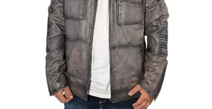2024 veste en cuir pour hommes ou manteau coupe ajustée en cuir naturel de style moto d'hiver vestes en cuir personnalisées - Product Image 5