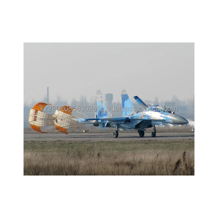 Искусственная неровность с парашют PTK-10SK для военный самолет SU-27 лучшее качество надежного поставщика армии jet тормозной парашют